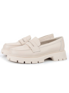 03-5920-2 BEIGE Лоферы женские (натуральная кожа)