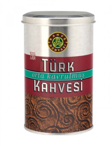 Kahve Dunyasi Турецкий молотый кофе из 100% арабики, 250 г, металлическая банка