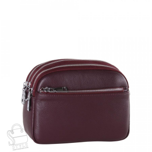 Сумка женская кожаная 8081NN wine red Natale Navetta