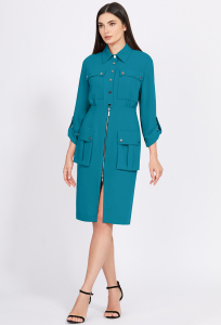 Платье Bazalini 4961 бирюза