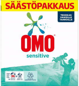 Порошок Omo pyykinpesujauhe Sensitive 3.72 кг