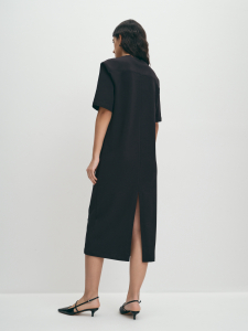 Платье-футболка из трикотажа