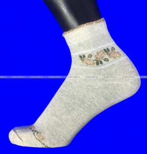 Беларусь носки женские лен гладкие Роза арт. Ж-105 (Ж-110)