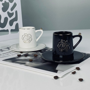 133-463 Кофейный набор 4пр. 95мл в под.уп.(х24)Фарфор