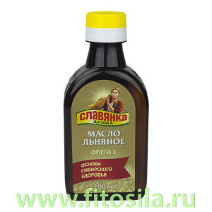 Льняное масло пищевое 