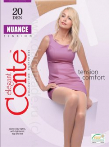Колготки женские Nuance 20 2-5 Conte Дроп