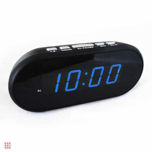 Часы настольные VST 712-5 синие цифры