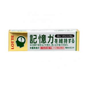 Жевательная резинка Lotte Гингко Билоба, 26,1 г