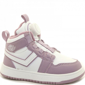 B7772-19 сирень Ботинки деми для девочек (26-31)/8