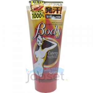 Esteny Hot Massage Super Hard Gel Массажный гель-скраб для тела с морской солью, 240 гр