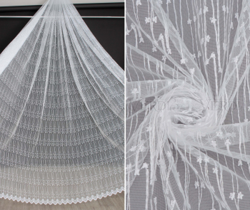 Сетка вышивка 18008