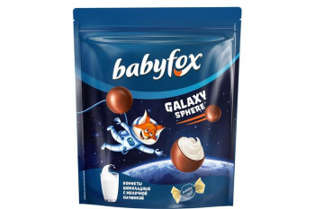 «BabyFox», конфеты шоколадные Galaxy sphere, 130 г