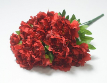 Искусственные цветы, Ветка в букете пион 15 веток (1010237)