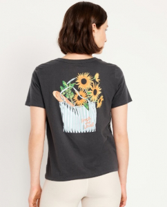 EveryWear Crew-Neck Graphic T-Shirt