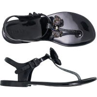 Сандалии Zhoelala New Butterfly (Чёрные) / Zhoelala New Butterfly (Black)