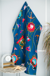 Полотенце пляжное Яхт клуб