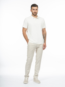 Поло из премиального мерсеризованного хлопка и шёлка