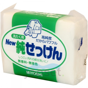 Miyoshi Maruseru Soap Мыло для точечного застирывания стойких загрязнений, 190 гр.