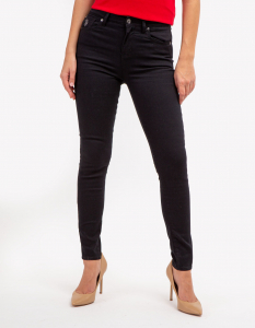 HIGH RISE SKINNY TWILL PANTS