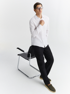 Брюки изо льна