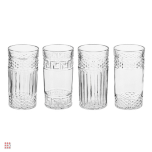 Стакан стеклянный высокий 300мл, 