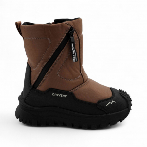 Сапоги мембранные на меху 1341-1Т коричневые