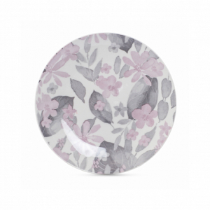 Тарелка десертная BLOOMING розовая 19см