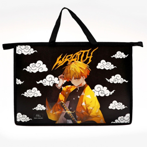 Папка с ручками А4, 335 х 235 х 55 мм, пластиковая, ручки-тесьма, Calligrata 