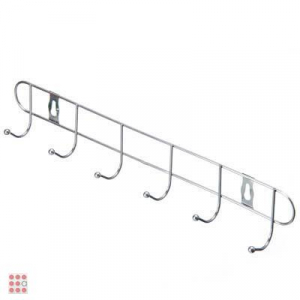 Вешалка настенная 6 крючков