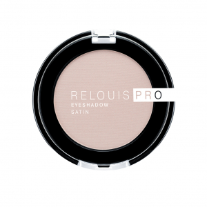 Тени для век PRO EYESHADOW SATIN Relouis бежевый 33 camel  сатиновый финиш