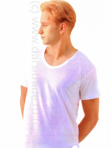 Футболка мужская белая 095-105