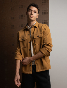 WHITE LABEL BONDED INTERLOCK SHACKET