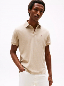 Regular Fit Honeycomb Interlock Polo