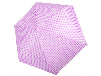 Зонт три слона L1353/Клетка розовый
