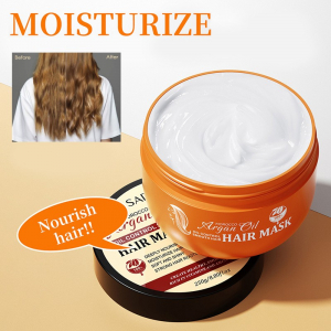 Питательная маска для волос с аргановым маслом SADOER Marocco Argan Oil, 250 мл.