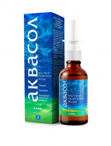 Спрей АкваСол Мор.вода и алоэ 50мл