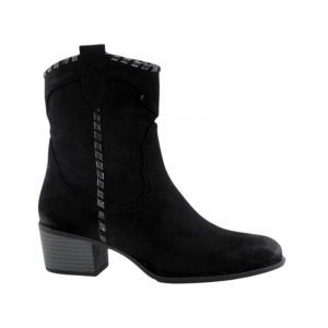 Amarpies Botin Cuero Moda Cowboy Mujer