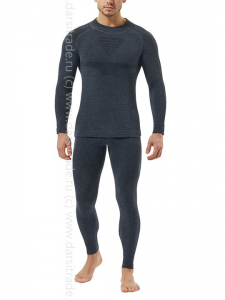 Комплект мужской TLP005+TLS005 термобелья Teksa Дроп