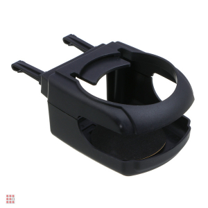 Подстаканник в дефлектор, автомобильный, черный