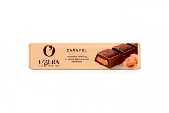 «O'Zera», шоколадный батончик Milk Caramel, 50 г (упаковка 20 шт)