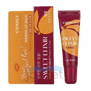 Consly Sweet Elixir Бальзам для губ с экстрактом манго, 10 мл