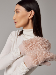 Варежки на флисе с шерстью мериноса PR 25013