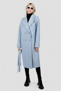 01-12251 Пальто женское демисезонное (пояс)