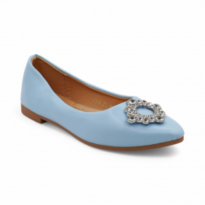 Женские балетки 6028-23 светло синии