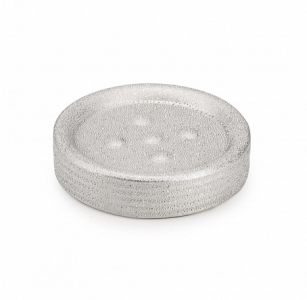 Мыльница керамическая POLARIS JUWEL silver