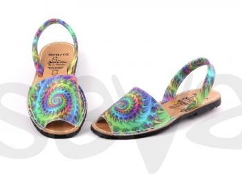 Avarca menorquina, SANDALIA SENORA PIEL