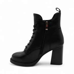 Ботинки из натуральной кожи Р-159-1 черные