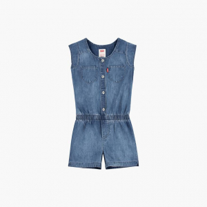 Woven Romper Big Girls S-xl