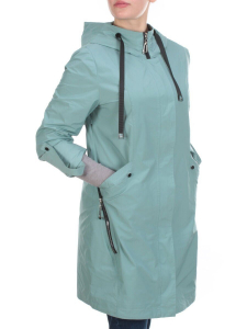 6158 GRAY/GREEN  Ветровка женская AMAZING (65% хлопок 35% полиэстер)
