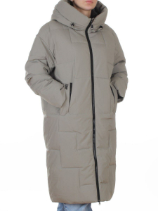850 OLIVE Пальто зимнее женское (200 гр. холлофайбер)